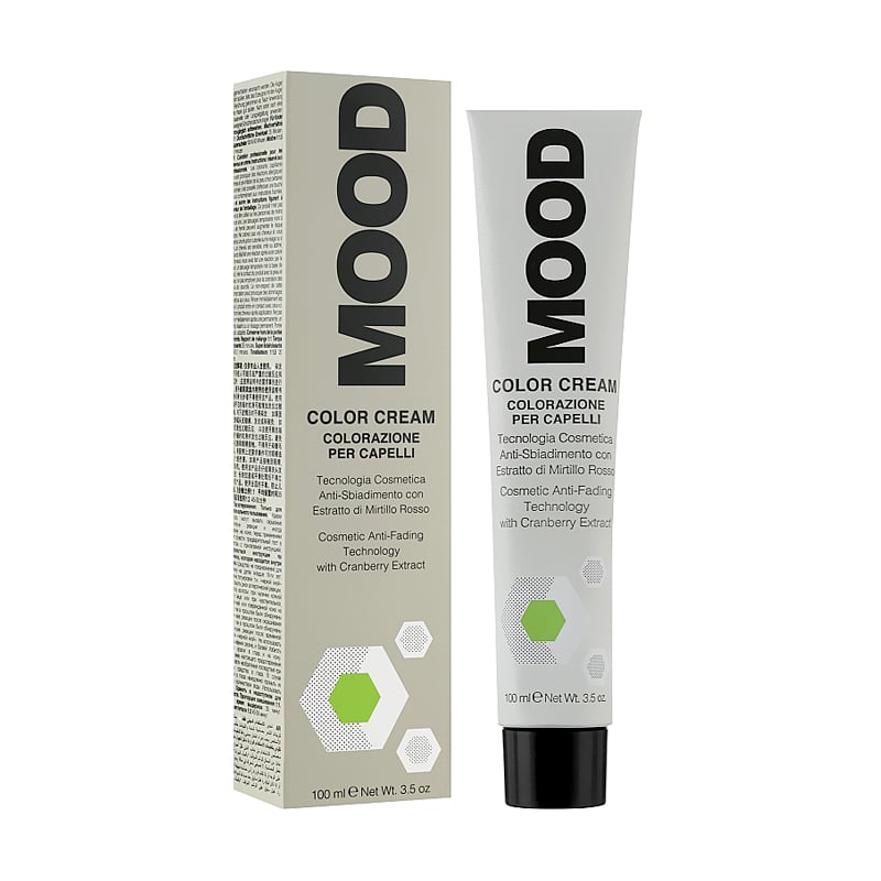 Уцінка! Перманентна крем-фарба для волосся Mood Color Cream 8.38 Light Tobacco Blonde, 100 мл